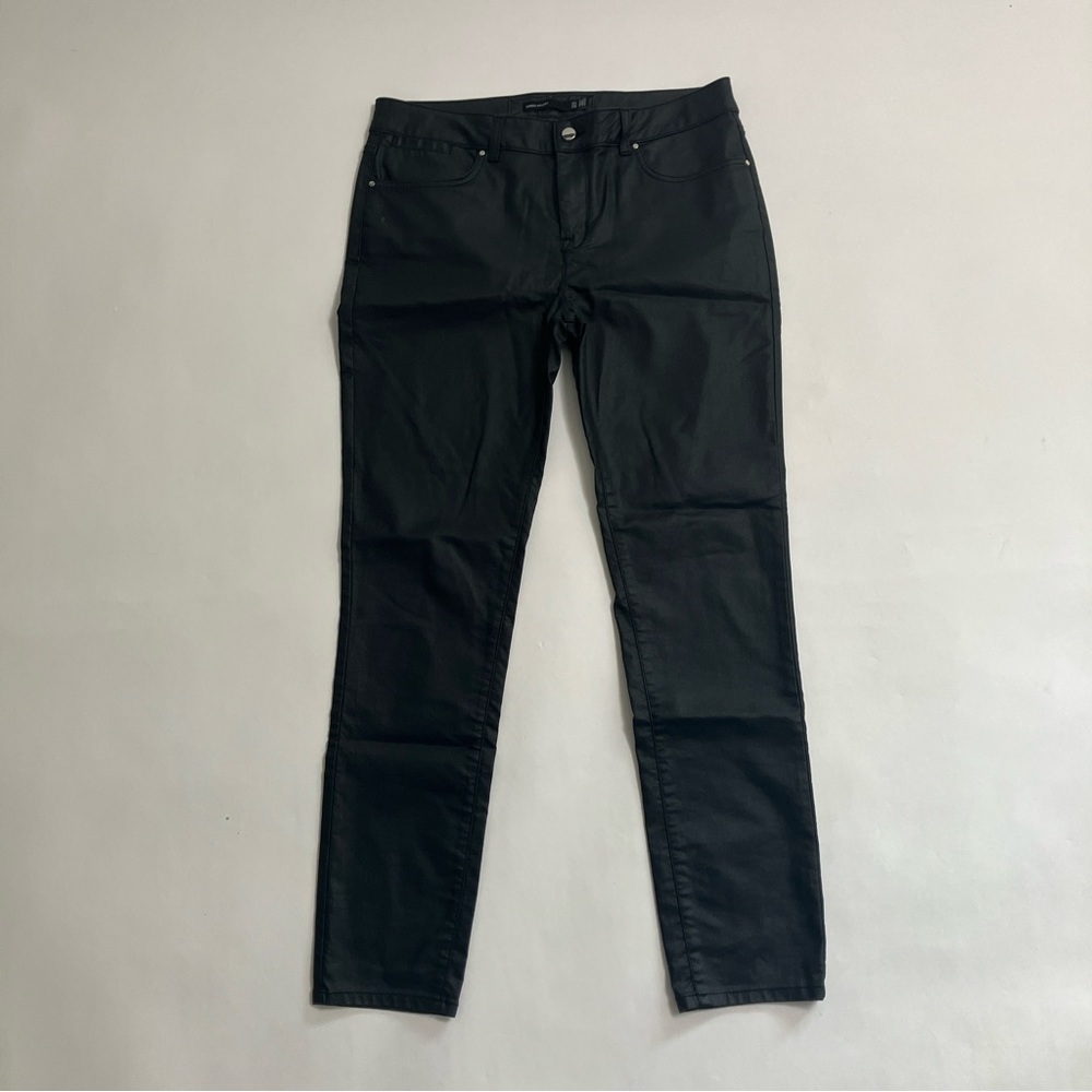 KAREN MILLEN oil slicked skinnies